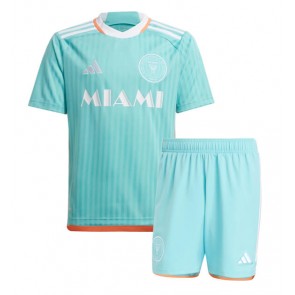 Inter Miami Dětské Alternativní dres komplet 2024-25 Krátký Rukáv (+ trenýrky)